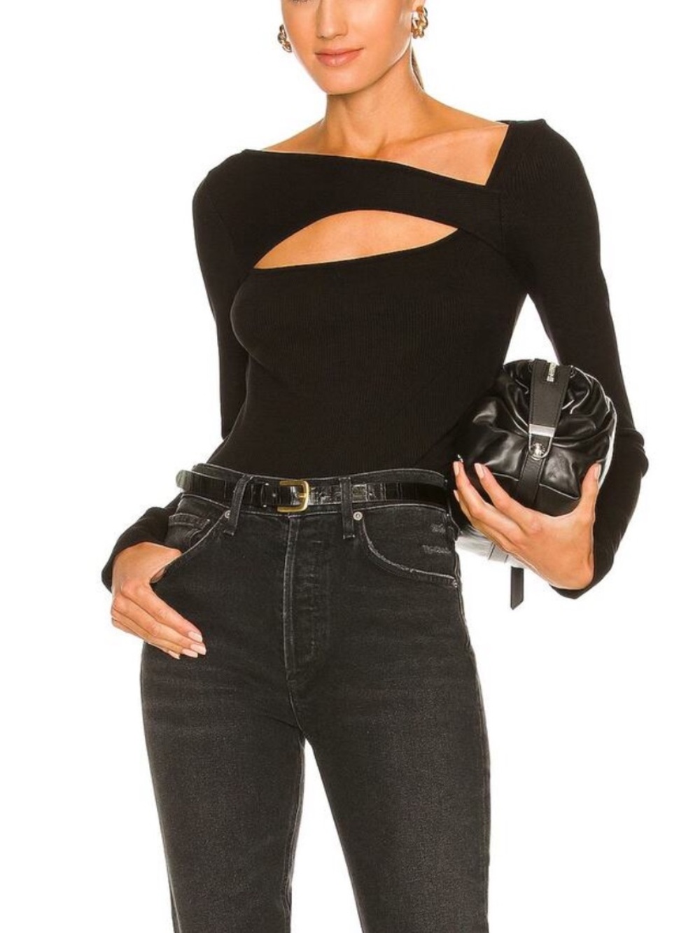 Citizens of Humanity • Iris Cut Out Top - Black